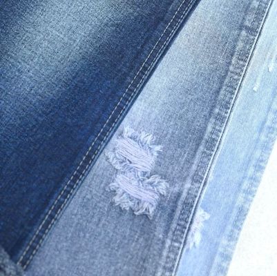 Trọng lượng nặng truyền thống 100 vải bông denim 13.3oz màu xanh đậm