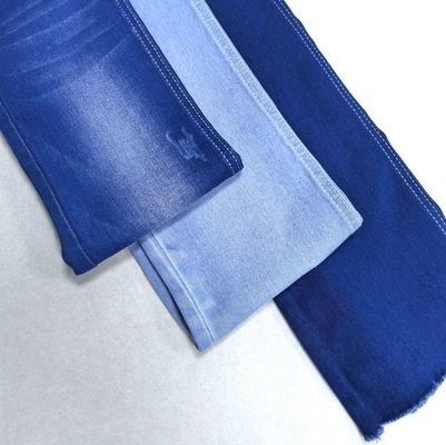 Mua 148-150cm Mùa hè Sky Blue Satin Stretch Denim Fabric Cotton 70% Polyester 28% Spandex 2% online manufacture