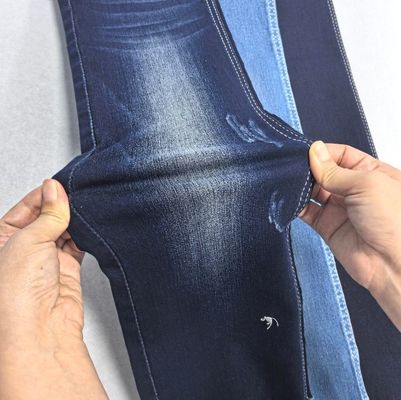 Mua satin Cotton Spandex vải denim màu xanh đậm 9oz online manufacture