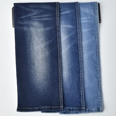 Mua 8.5oz màu trải dài denim vải dệt bông polyester spandex denim vải online manufacture