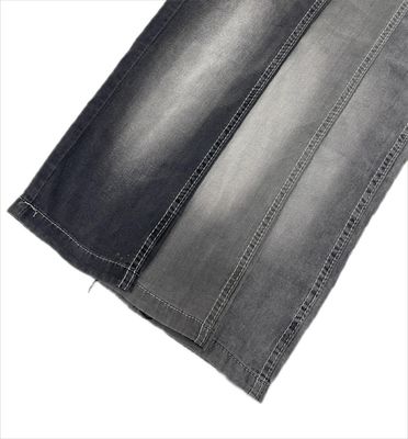 Mua Mô hình sợi nhuộm vải vải màu đen Mùa hè trọng lượng nhẹ Thiết kế Slub Tencel Lyocell Vải Denim đàn hồi cho quần jean online manufacture