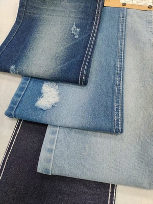 Mua 12x12 TWILL phong cách Cotton Polyester Denim Fabric 178-180cmBộ rộng đầy đủ JSD3227 cho quần áo quần jean thời trang online manufacture