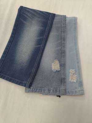 Mua 10.7oz Cotton Viscose Polyester Đen Indigo 180cm Không kéo dài Da Denim 10x7 JSD3075-1 online manufacture