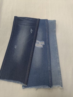 Mua 80% Cotton Không co giãn Cotton Polyester Viscose DARK INDIGO Vải denim 180cm  10*7 JSD3198-1 online manufacture