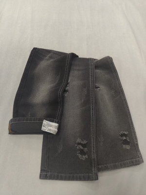 Mua 64.2% Cotton Không co giãn Cotton Polyester Đen/Đen 178-180cm Vải denim 10*10 JSD3226A online manufacture