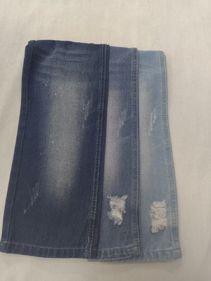 Mua Phong cách Twill trái Không kéo dài Cotton Polyester Rayon DARK INDIGO 178-180cm Vải Denim 10*10 JSD3226 online manufacture