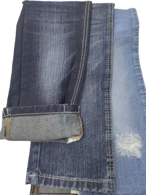 Mua 13oz trọng lượng nặng bông polyester denim vải màu đen Indigo JSD3364 online manufacture