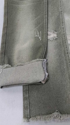 Mua Vải denim 10.6oz XANH LÁ 10x7 với chiều rộng đầy đủ 180cm, kiểu dệt chéo bên trái, không co giãn, JSD3023AG dùng cho quần jean thời trang online manufacture