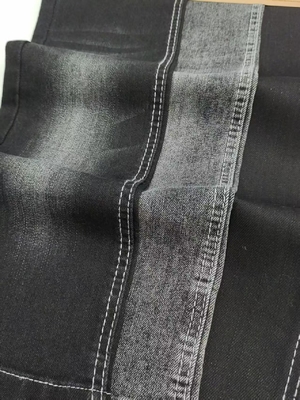 Mua Siro Yarn Cross Slub 75% Cotton High Stretch Denim Fabric 10oz Cho Đen Phụ Nữ online manufacture