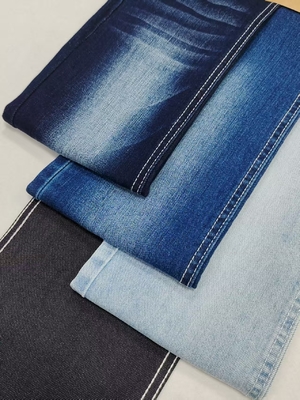 Mua Vải denim 85% Cotton 10S cho quần jean, sợi dọc slub spandex kép 9.3oz online manufacture