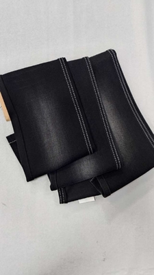 Mua Vải denim 12.5oz ĐEN/ĐEN, khổ rộng 168-170cm, có độ co giãn nhẹ theo cả hai chiều sợi dọc và sợi ngang, mã JSD3438-3, dùng cho quần thời trang online manufacture