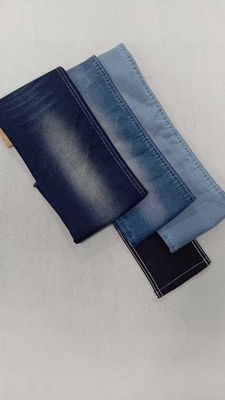 Mua Vải denim giả dệt kim 8.8oz co giãn màu chàm đậm, khổ rộng 150cm, kết cấu 16*100/40+200 Vải denim JSD3343 -1 dùng cho quần jean online manufacture
