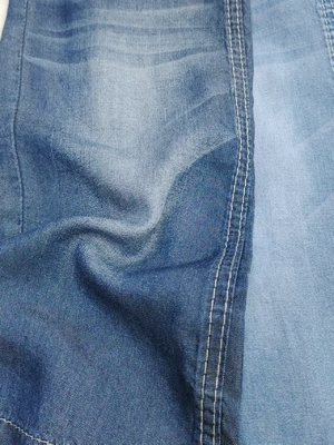 Mua 100%Tencel 4.5oz Light Weight Summer Jeans Or T-Shirt Denim Fabric Elastic Free 180cm Full Width  JSD2031 online manufacture