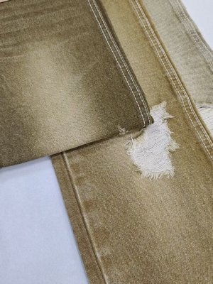 Mua 14oz heavy weight Light Green Color Twill Style Denim Fabric 7*6 construction Woven JSD3047M For winter jeans online manufacture