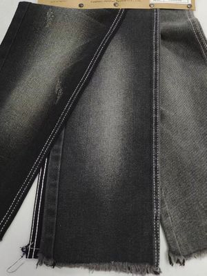 Mua 11.2oz 60%Cotton Denim Fabric 7S BLACK/BLACK For Youth Denim Pants online manufacture