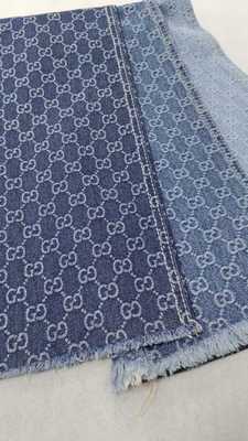 Mua Beautiful pattern Heavy weight Dark blue with full width 180cm /10x7 Denim fabric for jeans online manufacture