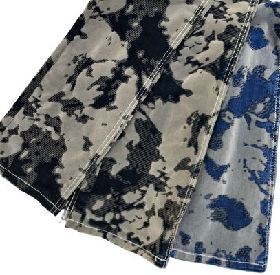 Mua Vải denim xám flocking phong cách Maillard 10.5oz dùng cho áo khoác mùa thu hoặc quần jeans thời trang sản xuất trực tuyến