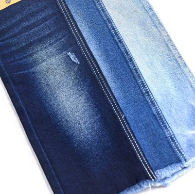 12.5OZ Trọng lượng nặng Spandex Stretch Cotton Polyester Denim Fabric màu xanh đậm JSD3242 kiểu TWILL