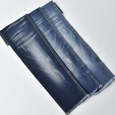 Tải Denim chống co lại kéo dài 10,5oz vải Twill dệt nhuộm