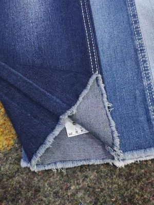 Vải Denim Twill Cotton Polyester Spandex Dệt JSD3095 8.2 Oz