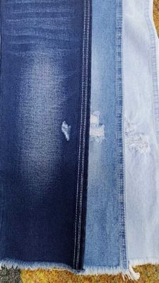 Sợi Denim Stretch Cotton Polyester Viscose Denim 10 * 7 JSD3074
