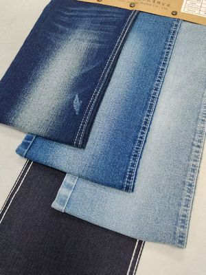 11oz Cotton Polyester Spandex Denim Fabric TWILL Style High Stretch Cho quần jean