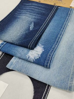 Kiểu VẢI TWILL Cotton Polyester 178-180cm Vải Denim cho Quần Jean Nữ 9.3oz